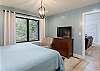 Main level bedroom w/king bed,