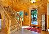Front door entrance & staircase