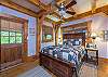 Master bedroom w/ Queen on main level