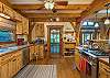 Kitchen w/standard coffeemaker & stainless appliances