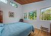 Upper level king bedroom.