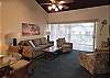 Living Room with Sliding Shades to the Lanai