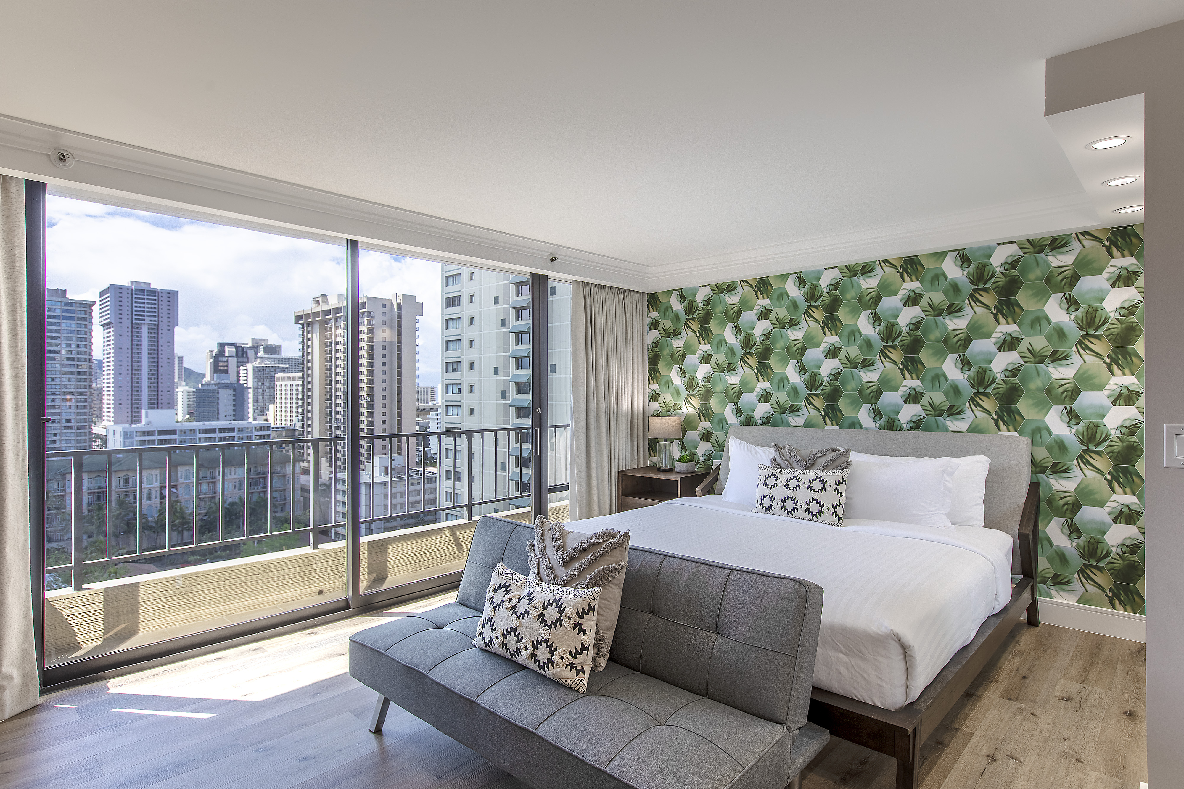 Partial Ocean King Studio W/ Kitchenette, Ac &Pool - Honolulu