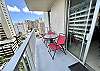 Balcony with Chairs and Table