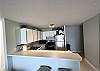 Kitchen with Countertop and Seating for 2