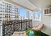 From sunrise light to evening glow, your lanai/balcony offers a relaxing outdoor extension of the condo—perfect for soaking in Waikiki’s energy and ocean air.
