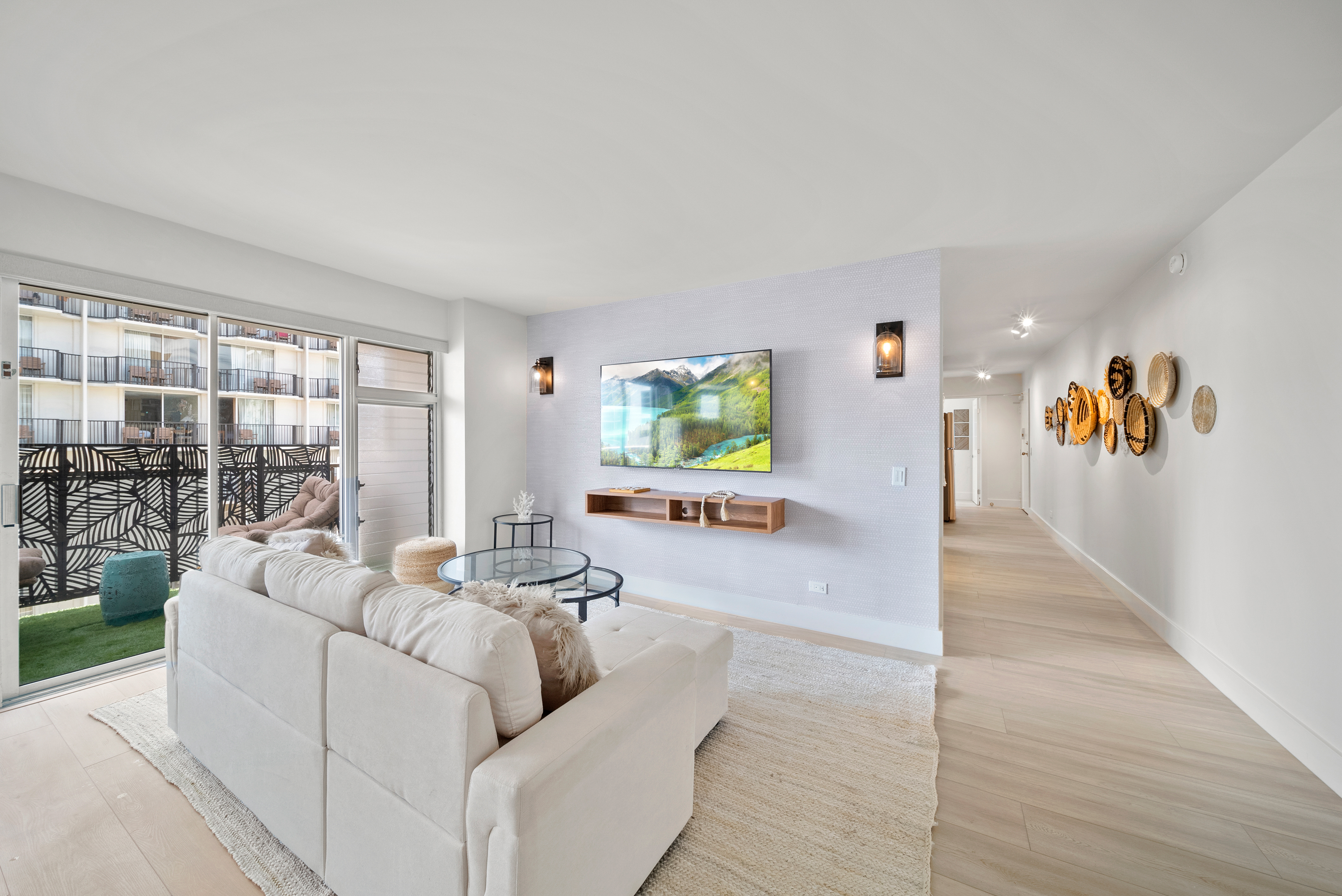 Paritial Ocean View 2 Bdrm W/parking, Kitchen, Ac - 歐胡島