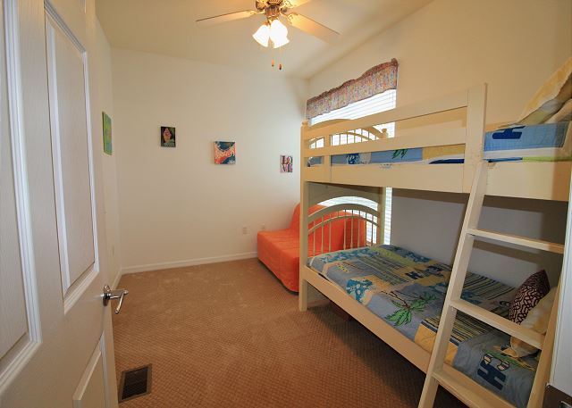 3rd Bedroom with Twin Bunk Beds