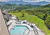 Private Balcony with Pool and Mountain View from your Gatlinburg Condo