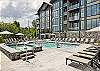 Outdoor Seasonal Resort Pool and Hot Tub