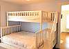 2nd level. Bunk Bed with Twin on top and Double on bottom. Twin Trundle Pullout. Walk through to 3rd bedroom