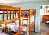 Second Floor. 2 Bunk Beds. 4 Twins