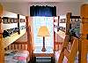Second Floor. 2 Bunk Beds. 4 Twins