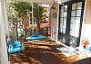 Enjoy your morning coffee in the screened in porch