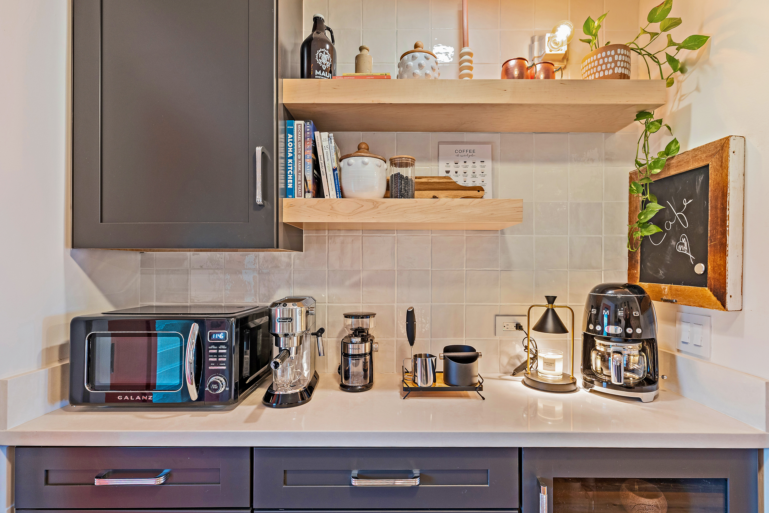 Brew your self a cup of coffee at the coffee bar