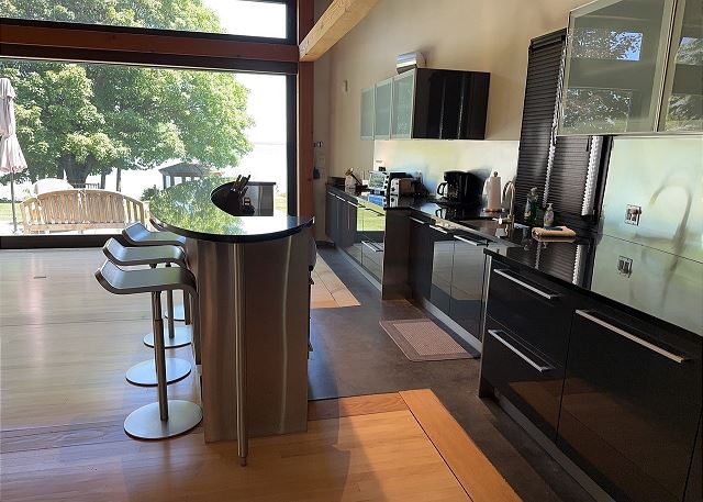 Kitchen area. 