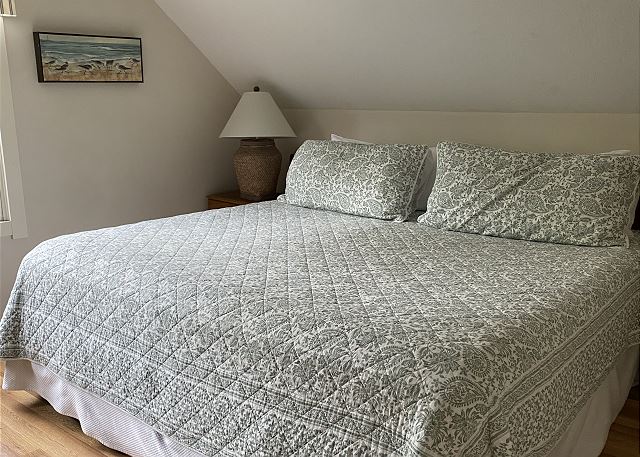 Upstairs king bedroom