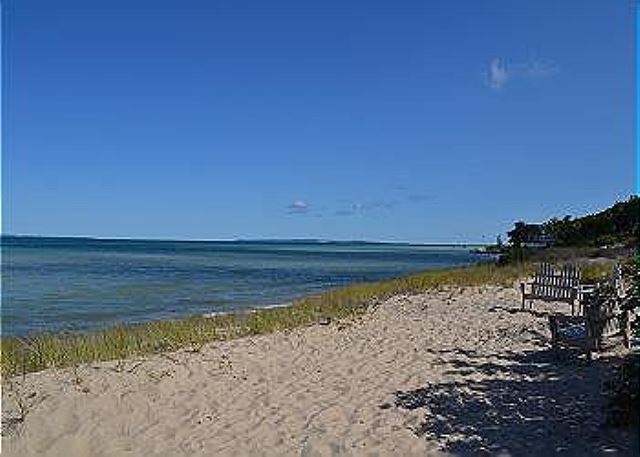Lake Michigan less than 1 mile away