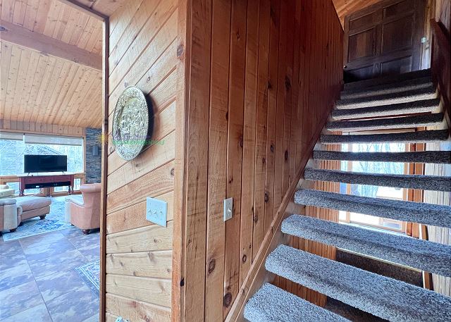 Stairs to upstairs