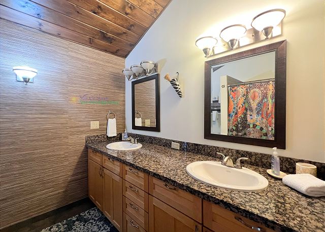 Master bathroom. 