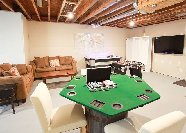 Basement Game Room