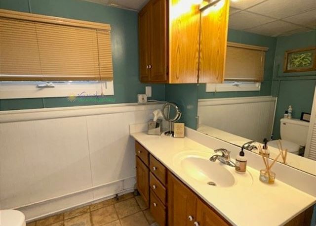 Bathroom with shower only. 