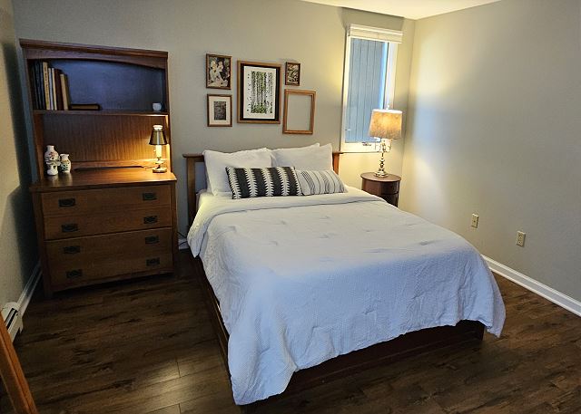 Downstairs queen bedroom