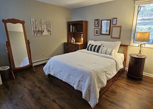 Downstairs queen bedroom