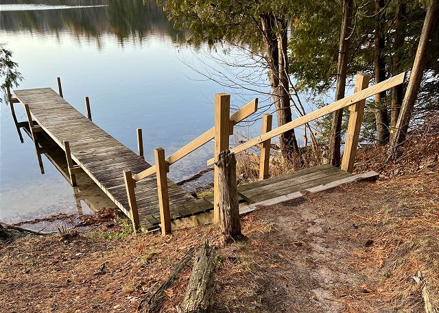 Dock on Herendeene Lake