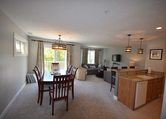 Living/dining area