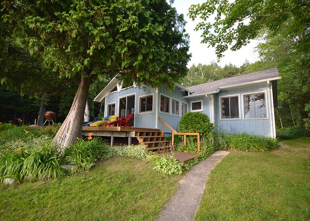 Front of house with porch