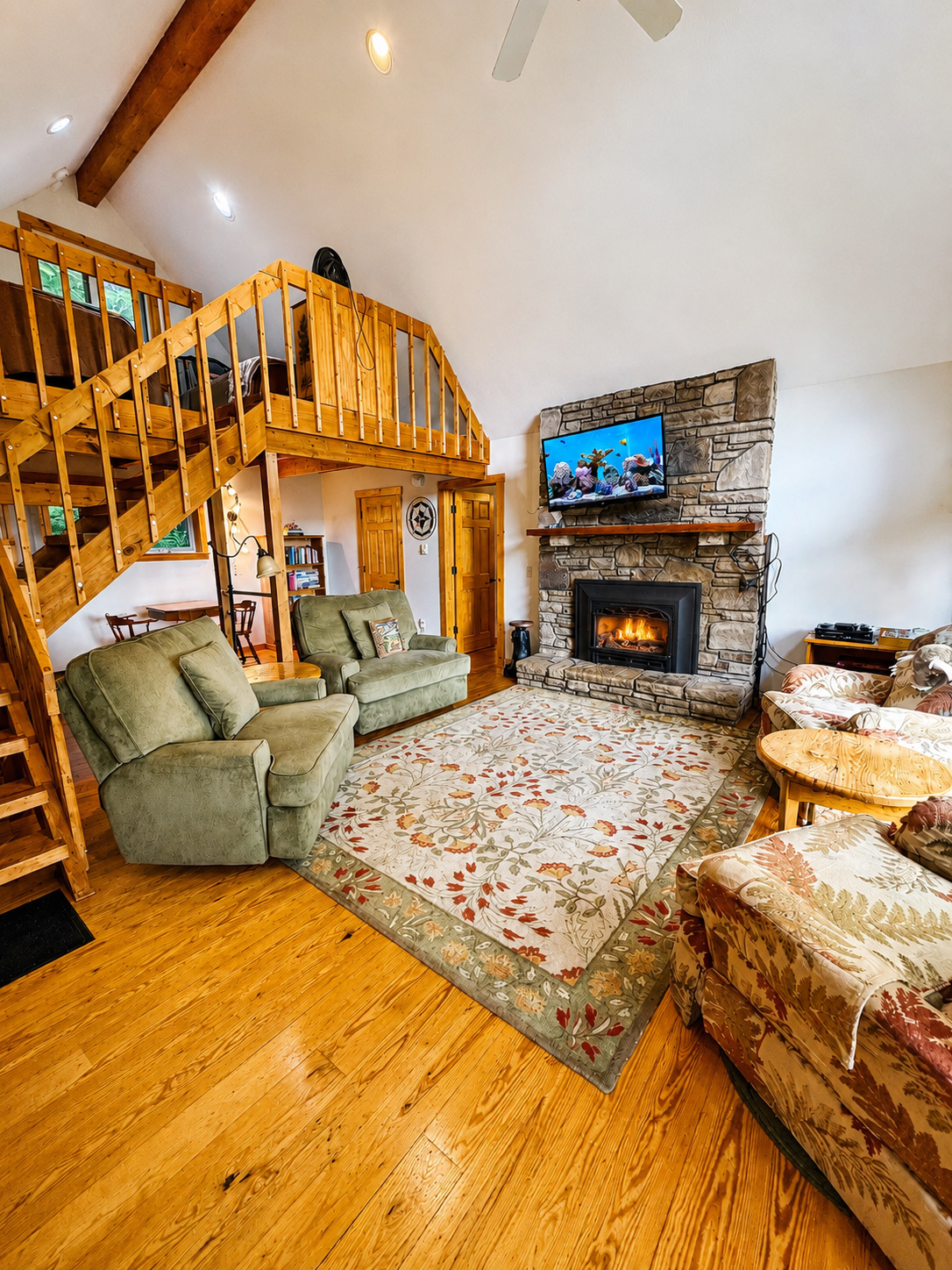 Tranquility House | Hot Tub - Views - Fireplace | Photo 18