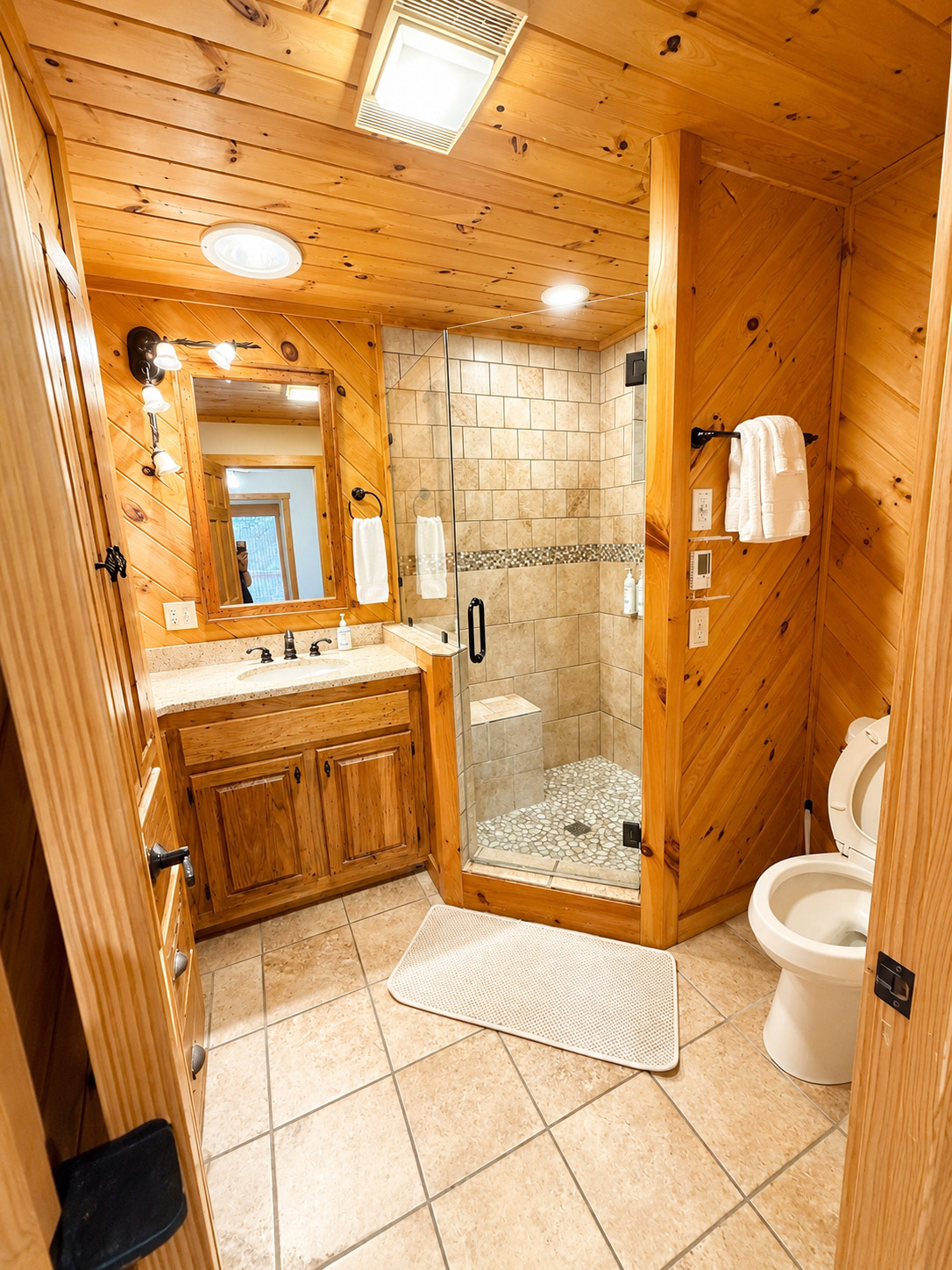Tranquility House | Hot Tub - Views - Fireplace | Photo 26