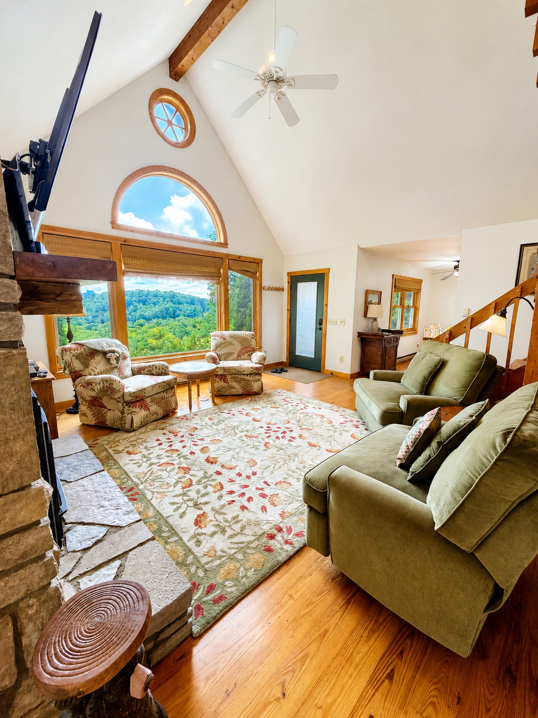 Tranquility House | Hot Tub - Views - Fireplace | Photo 12