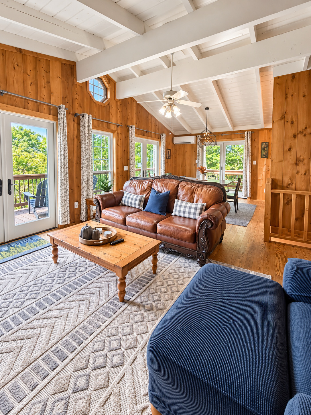 Tree Top Cabin - outdoor firepit, deck, wood burning fireplace | Photo 5