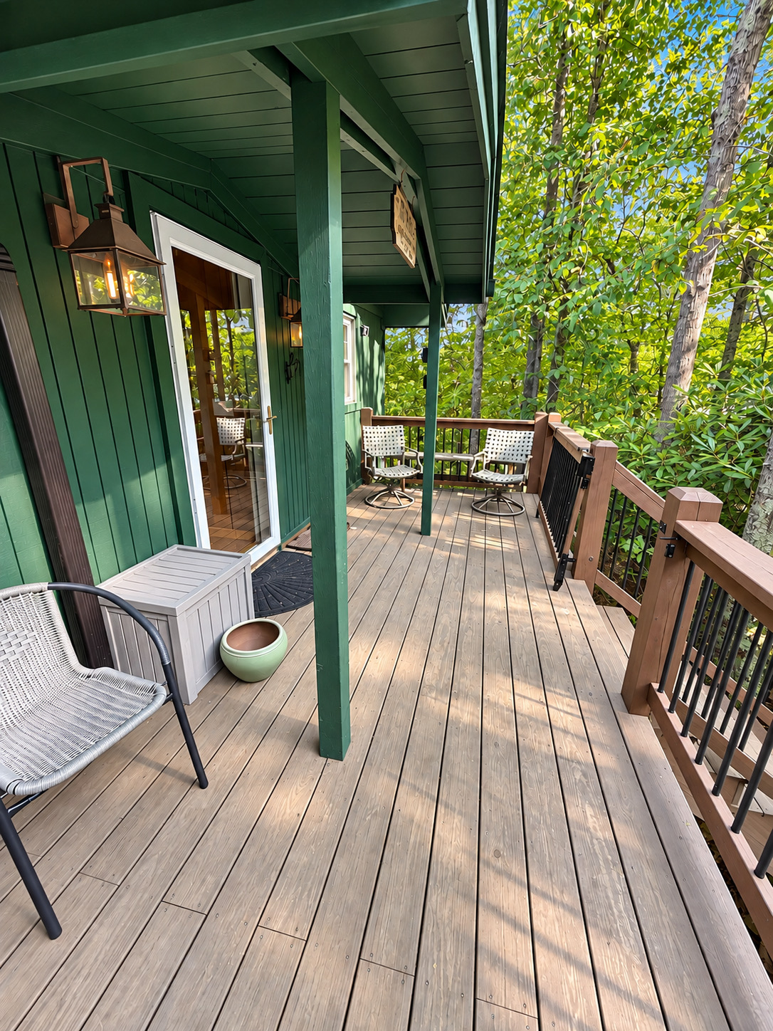 Tree Top Cabin - outdoor firepit, deck, wood burning fireplace | Photo 3