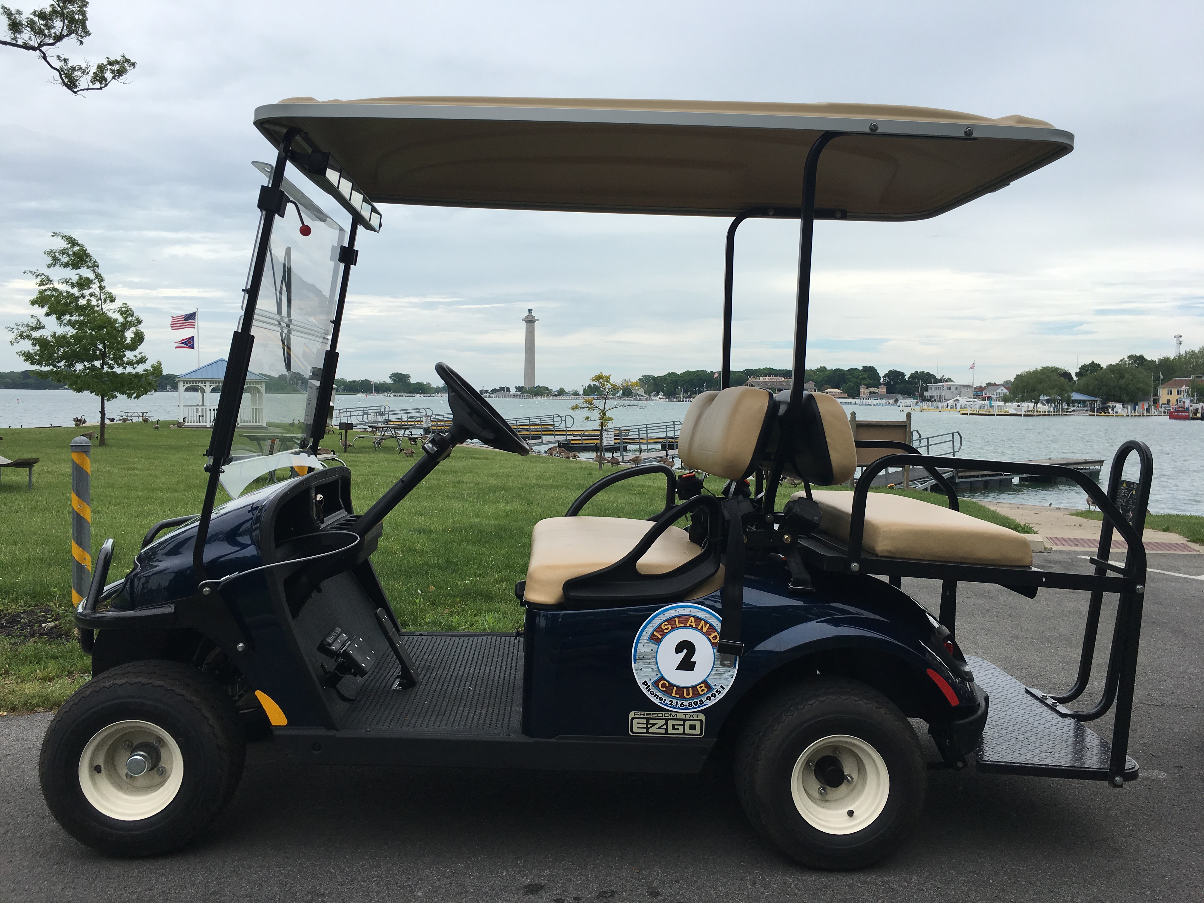 Island Club 4-Person Golf Cart #14