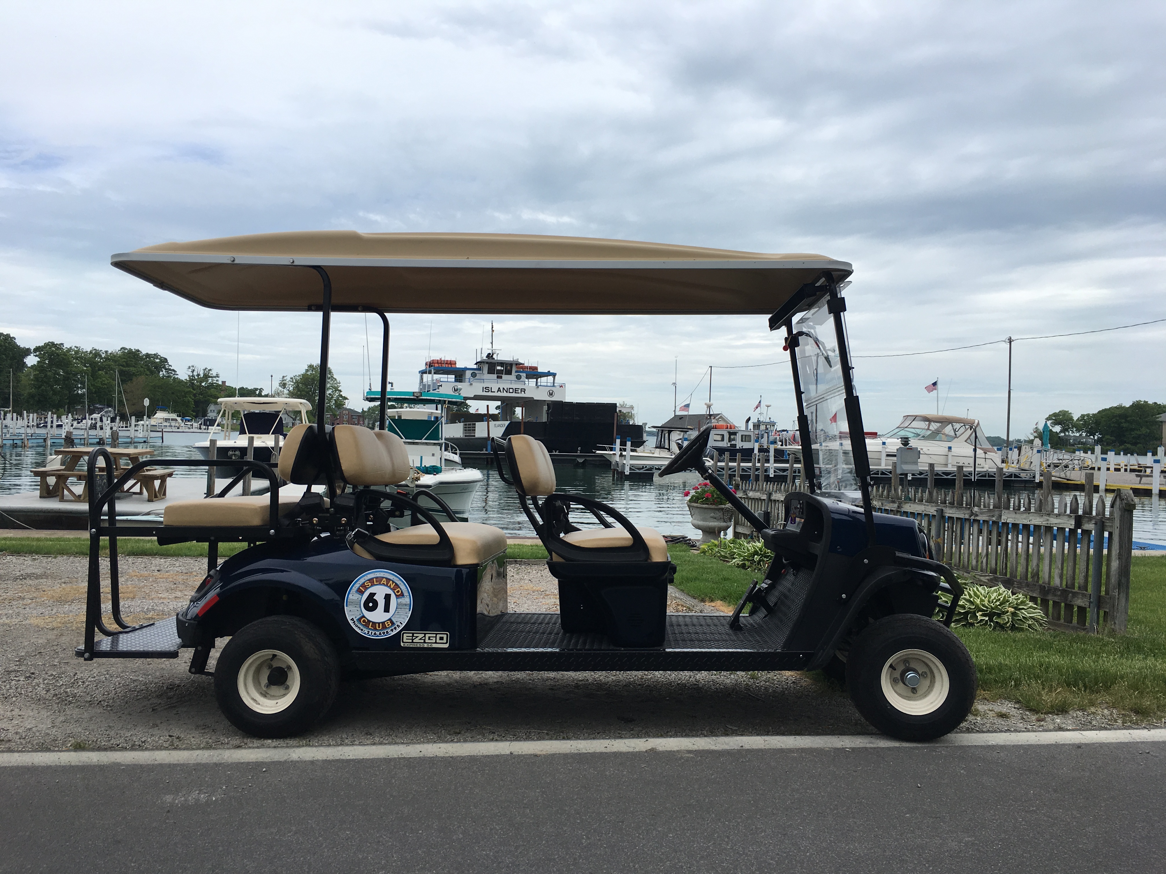 Island Club 6-Person Golf Cart #83