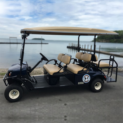 Island Club 6-Person Golf Cart #86