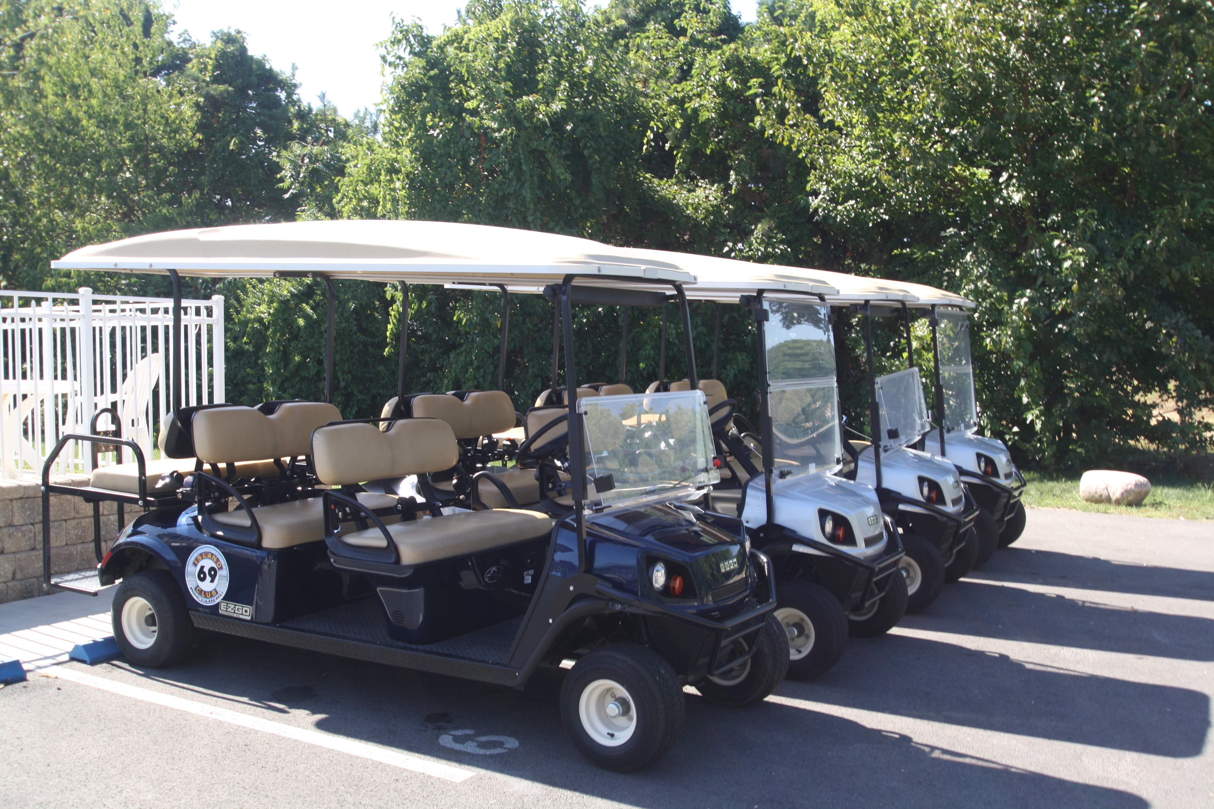 Island Club 6-Person Golf Cart #93 2