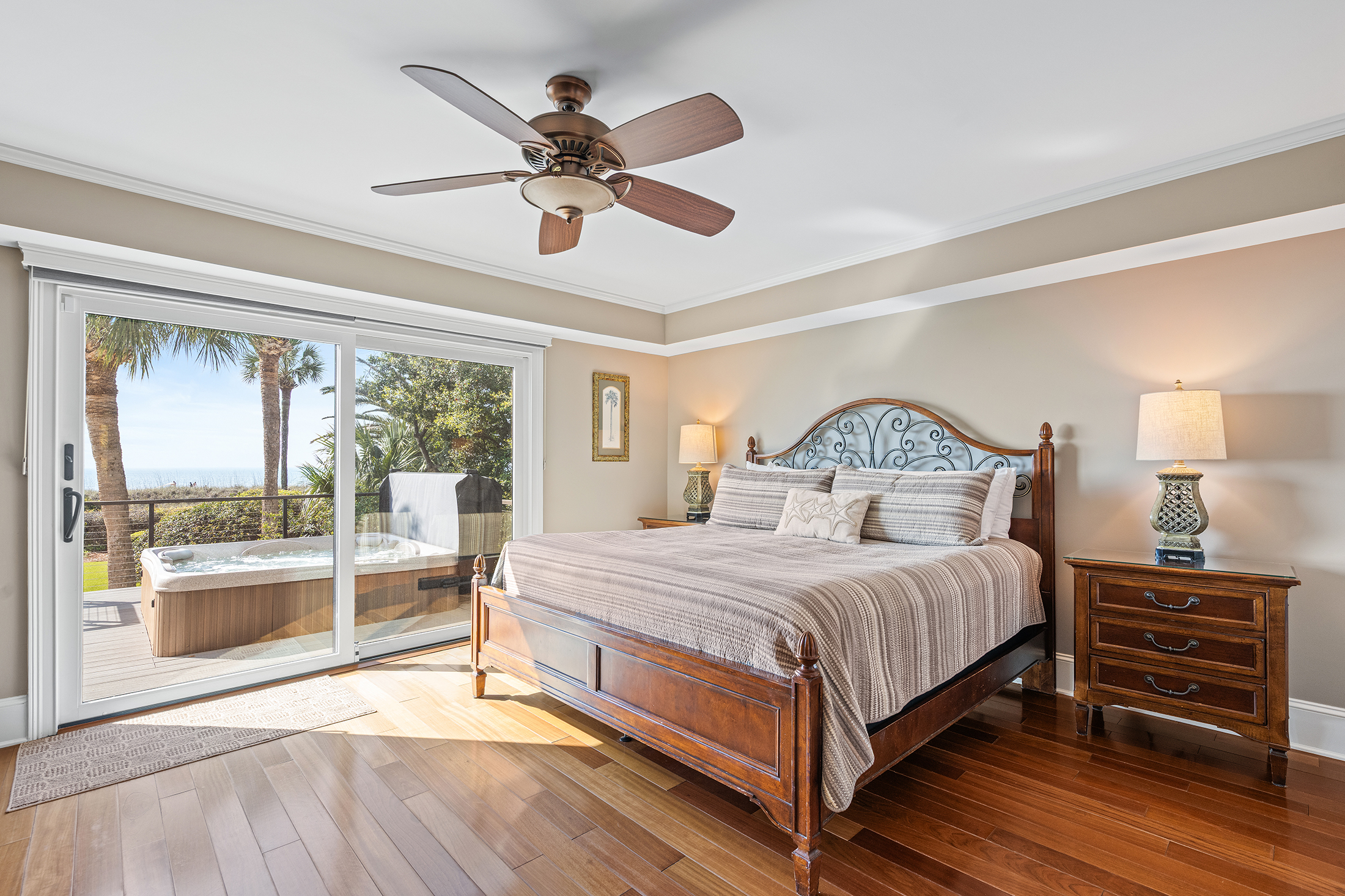 3 Dune lane | Bedroom 2 w/ king bed & sleeper sofa