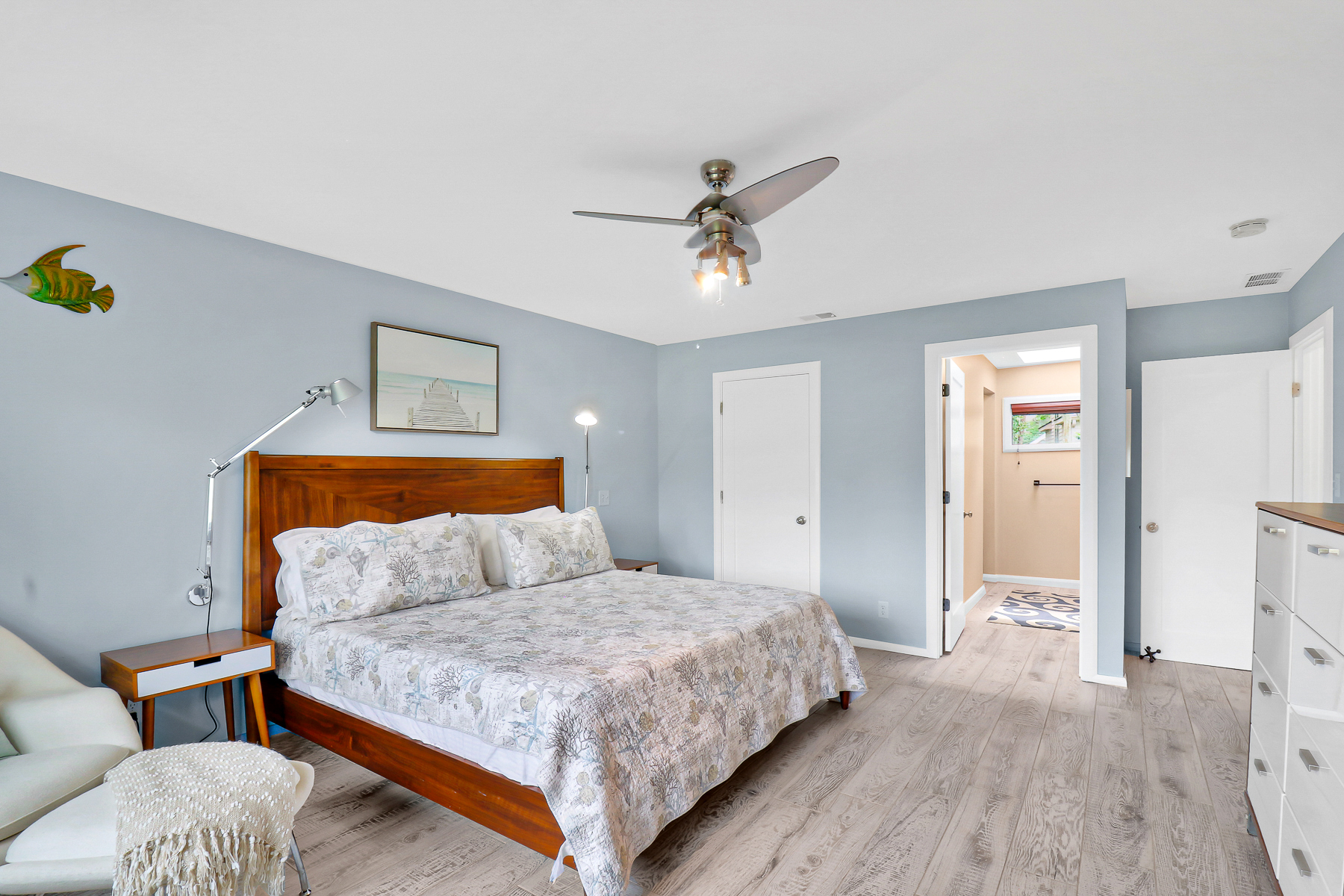 7 Ginger Beer | Bedroom 1 King Bed