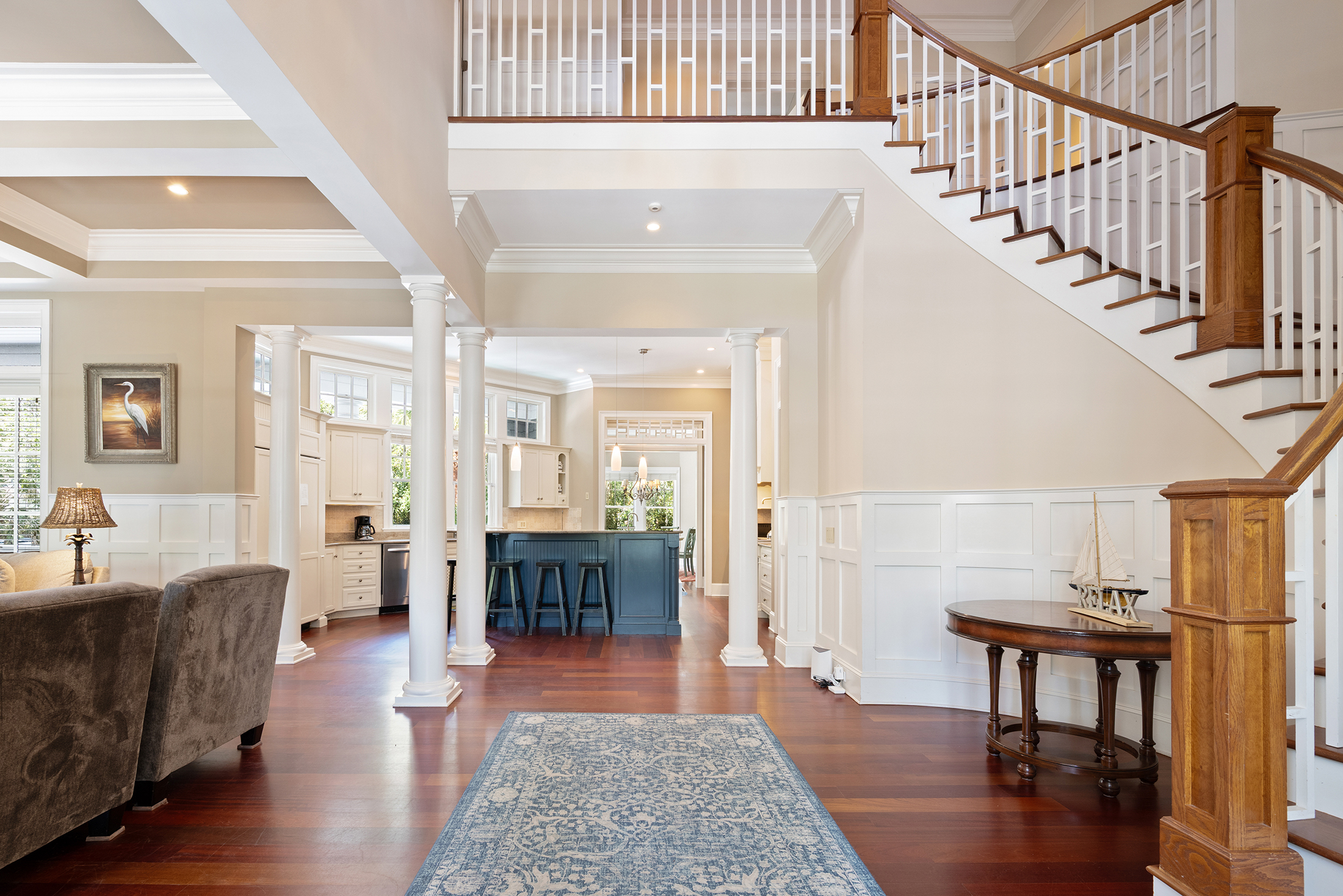 3 Iron Clad | Grand front entryway