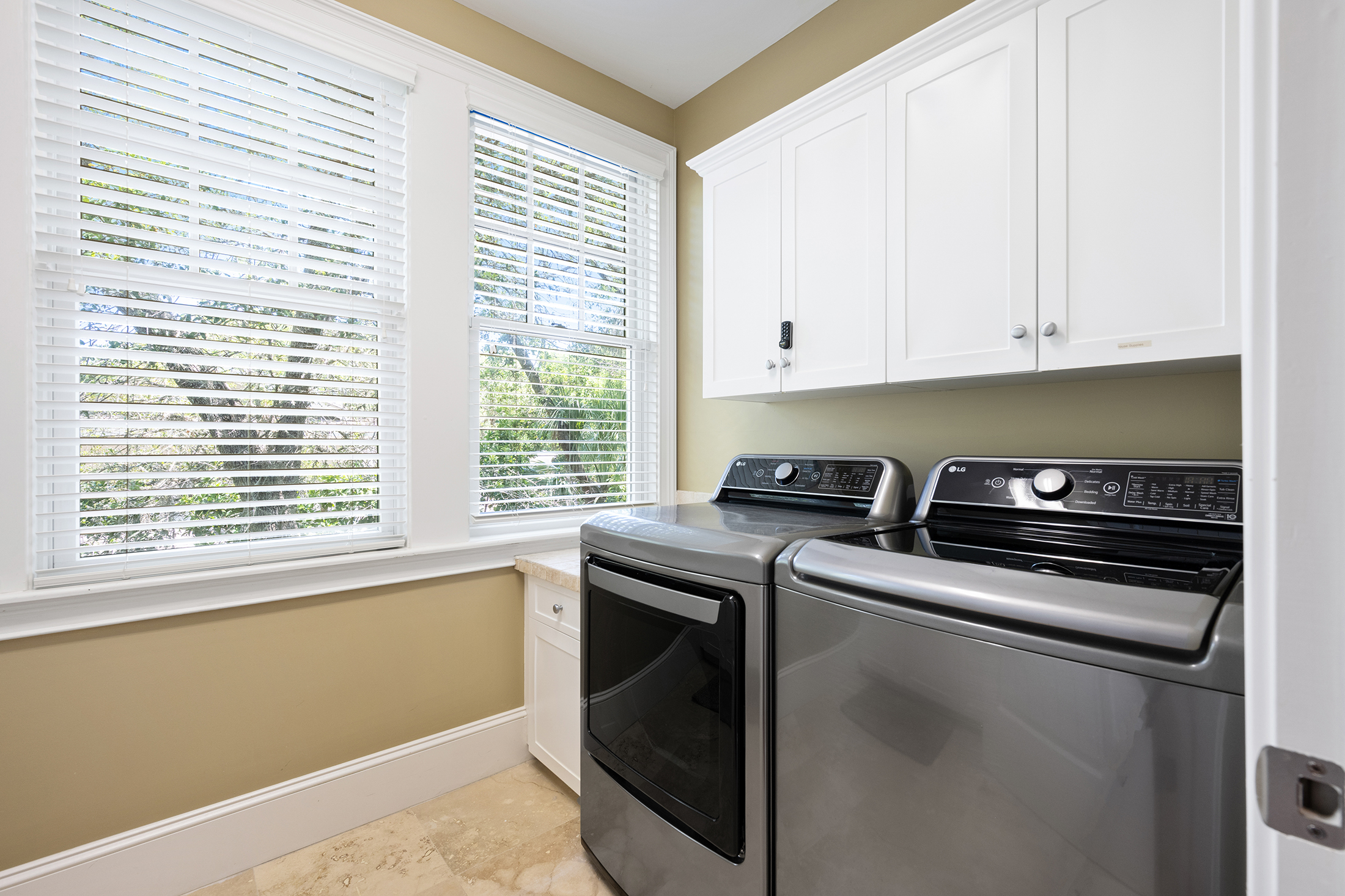 3 Iron Clad | Convenient laundry room