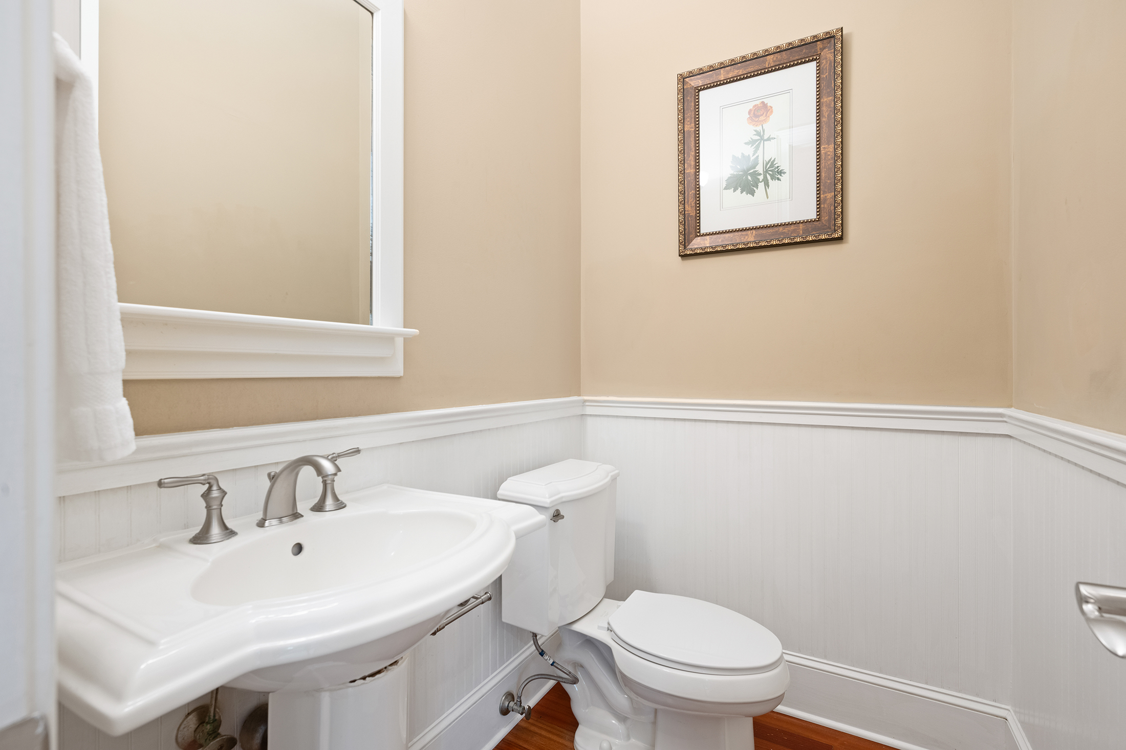 3 Iron Clad | Game room/first level half bathroom