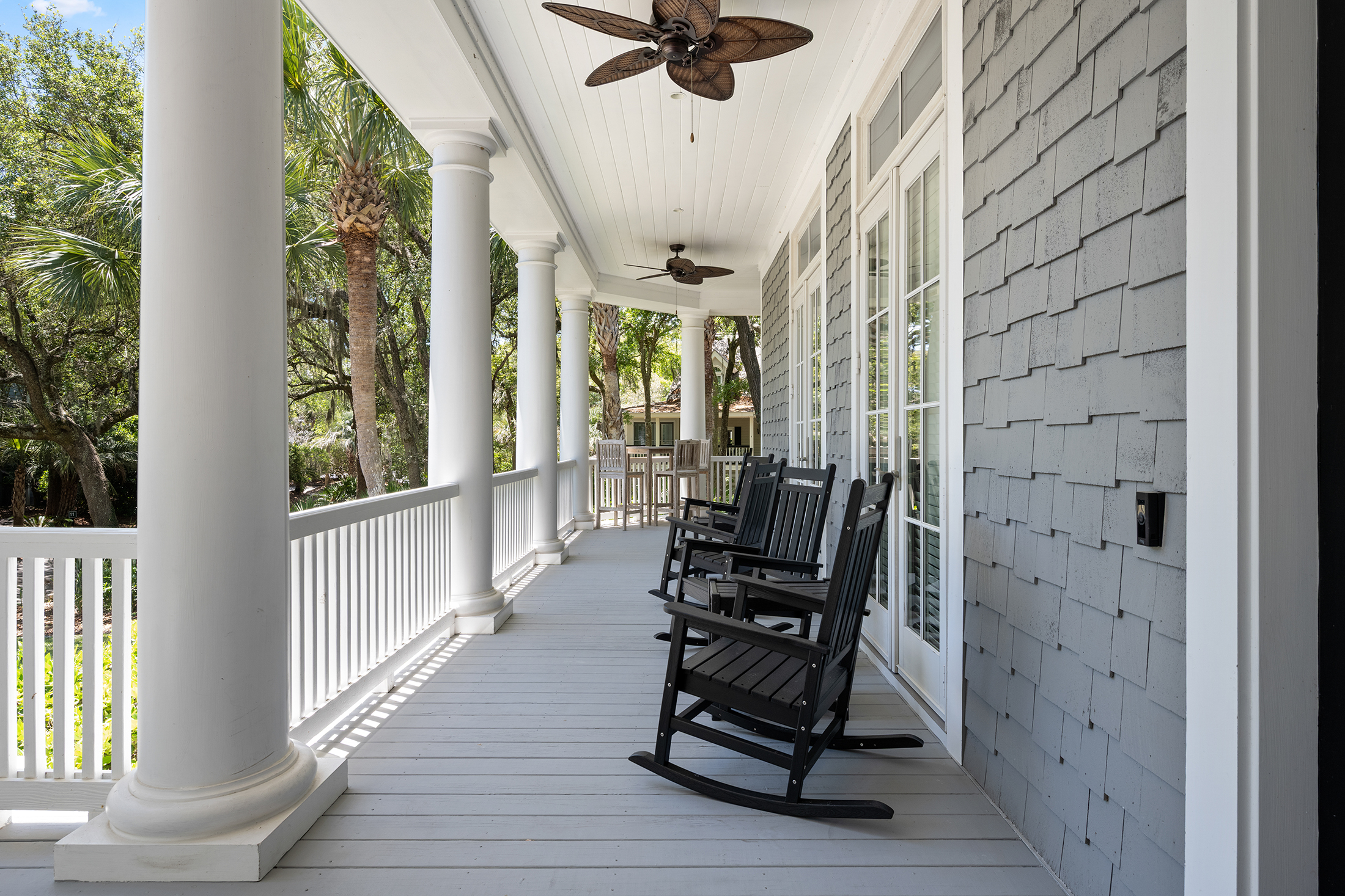 3 Iron Clad | Wrap around porch w/ seating, grill, & fireplace