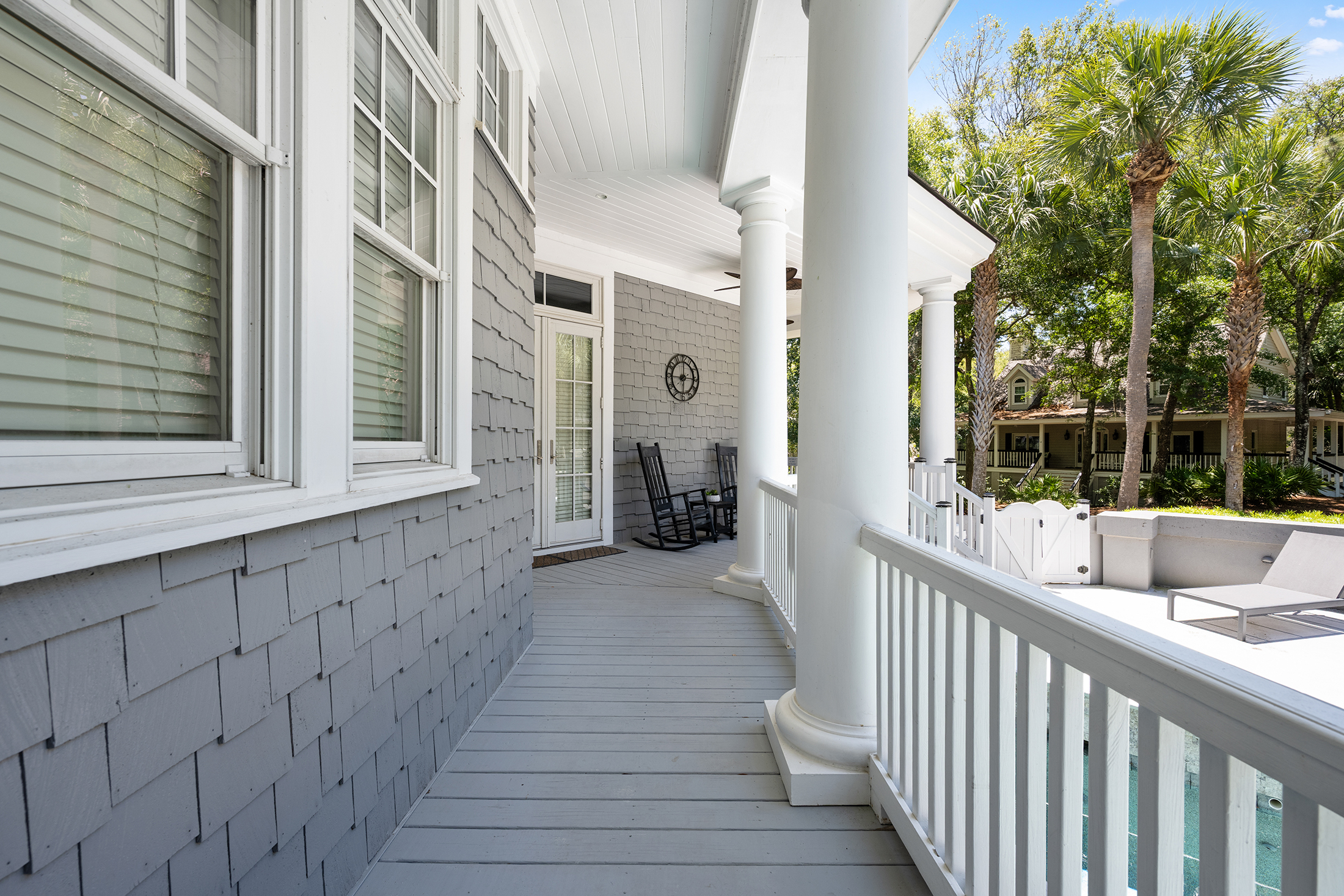 3 Iron Clad | Wrap around porch w/ seating, grill, & fireplace