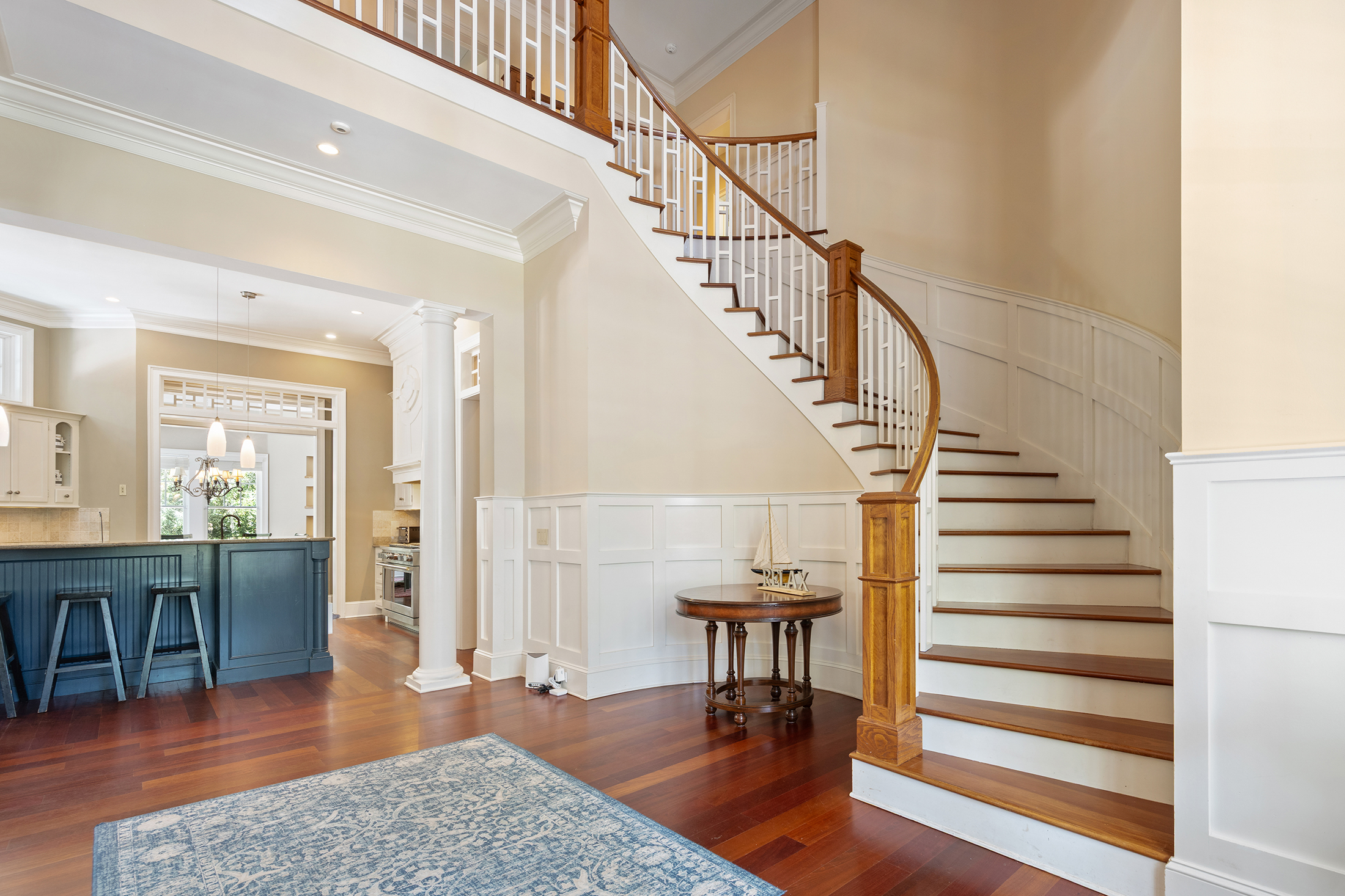 3 Iron Clad | Grand front entryway
