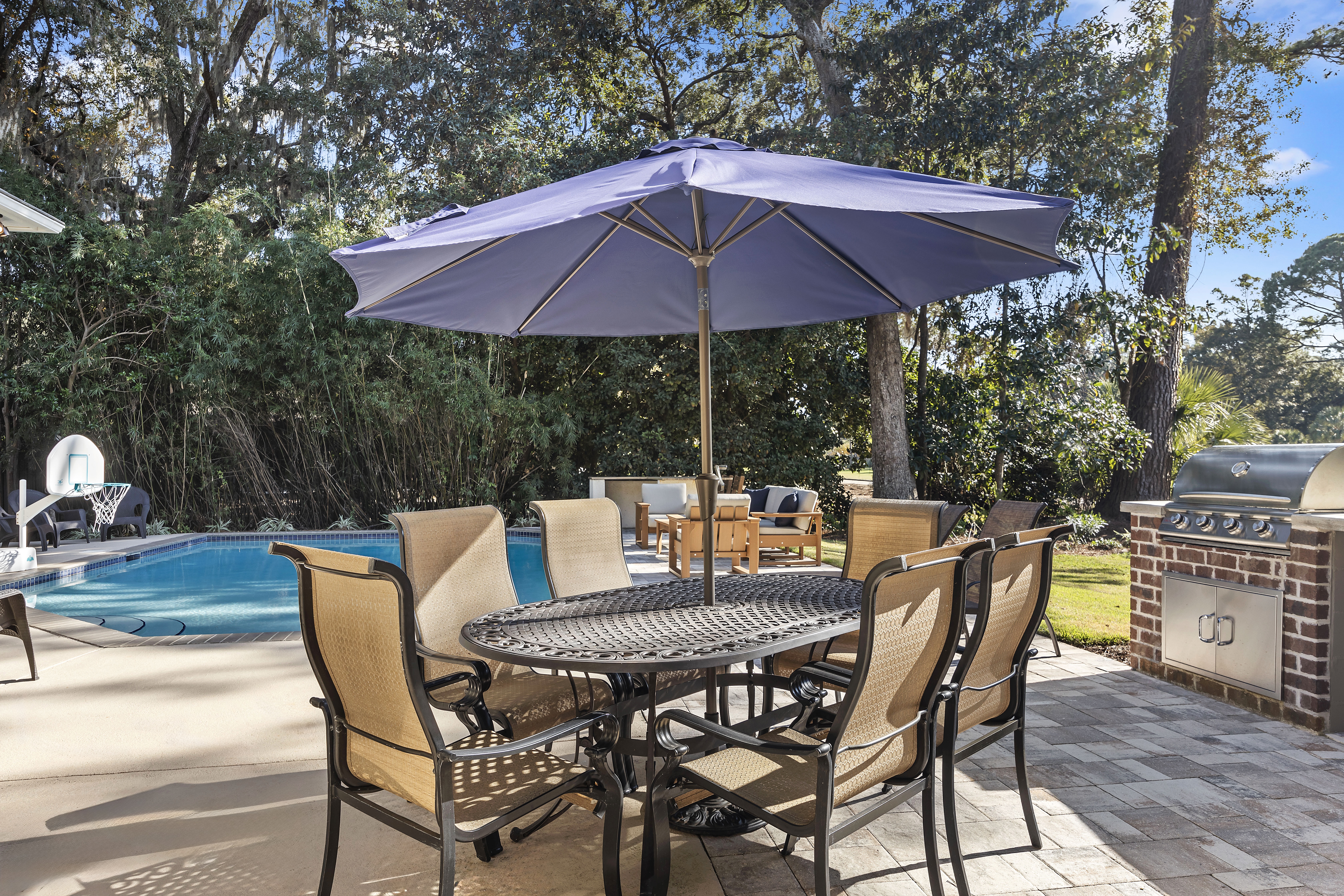 2 Tupelo | outdoor dining, perfect for lunch by the pool