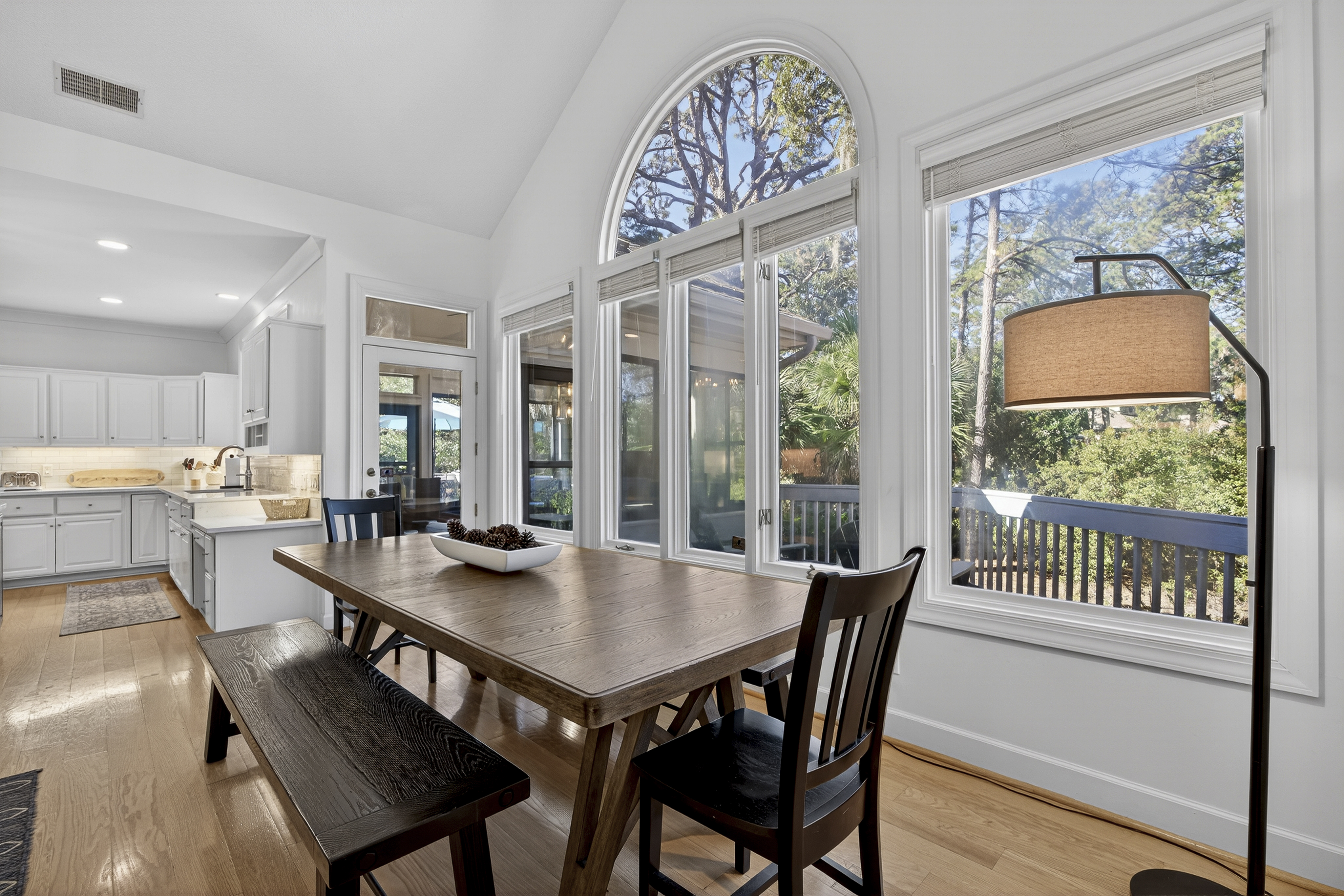 36 Red Oak | Dining Table w/ seating for 8